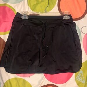 Love & Sports Black Active Skort with Built-In Shorts